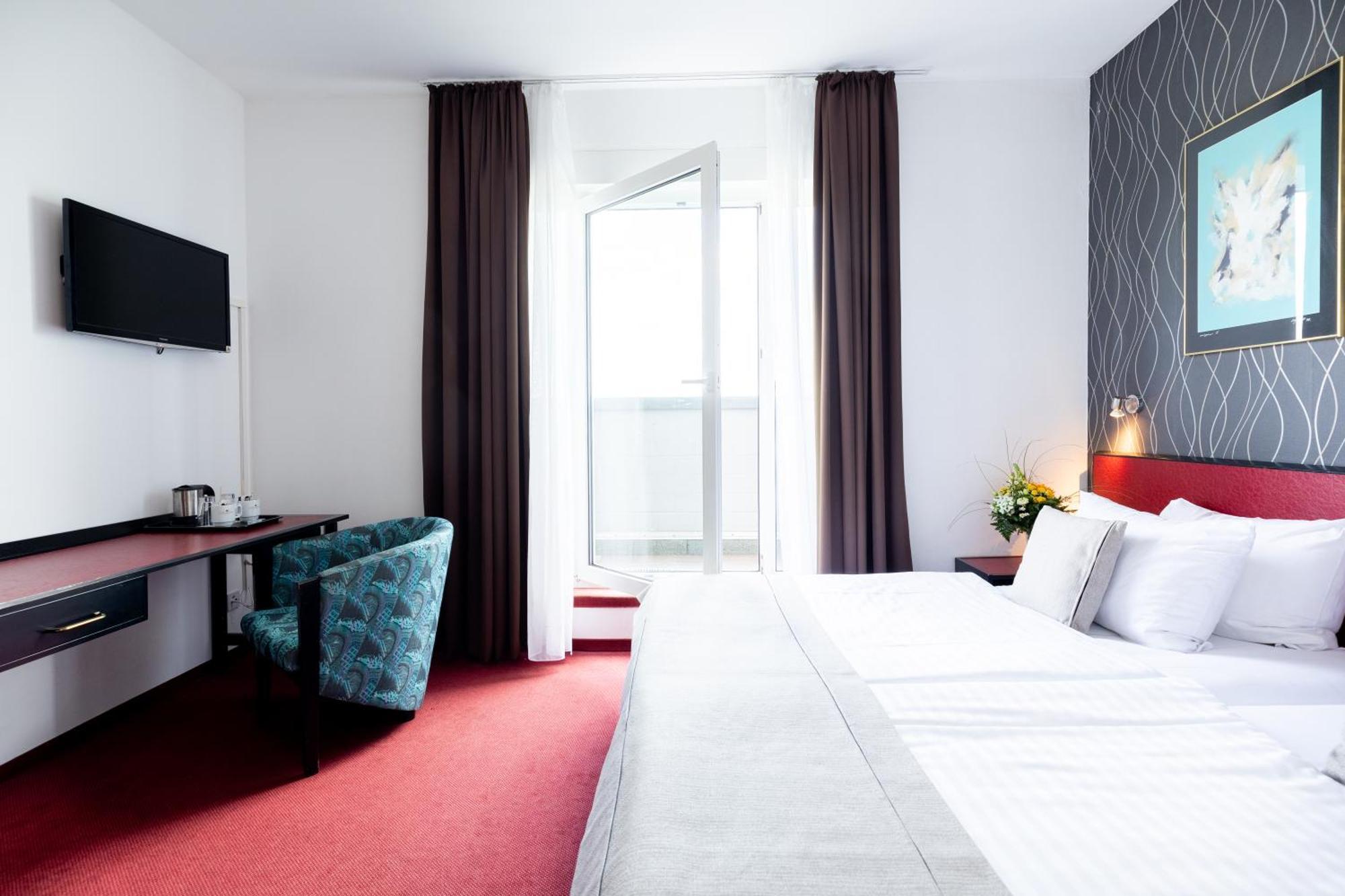 Novum Hotel Aviva Leipzig Neue Messe Exterior foto